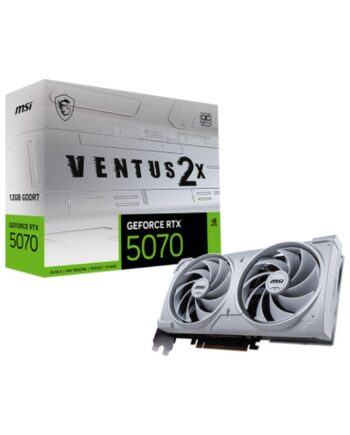 Grafikkort Msi Geforce Rtx 5070 Ventus 2x Oc White 12 Gb Gddr7