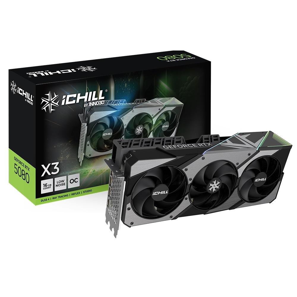 Grafikkort Nvidia Geforce Rtx 5080 Ichill X3 16 Gb Fra Inno3d