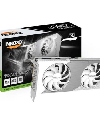 Grafikkort Nvidia Geforce Rtx 5060 Ti  Inno3d Twin X2 Oc 16 Gb  Hvid