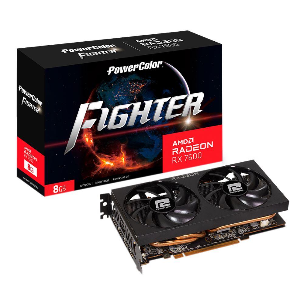 Grafikkort Powercolor Fighter Radeon Rx 7600 Gb Gddr6