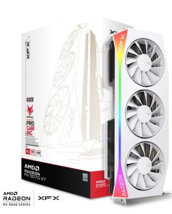 Grafikkort Xfx Mercury Radeon Rx 9070 Xt Oc White Rgb 16 Gb