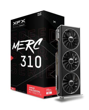 Grafikkort Xfx Speedster Merc310 Black Edition  Radeon Rx 7900 Xtx  24 Gb Gddr6
