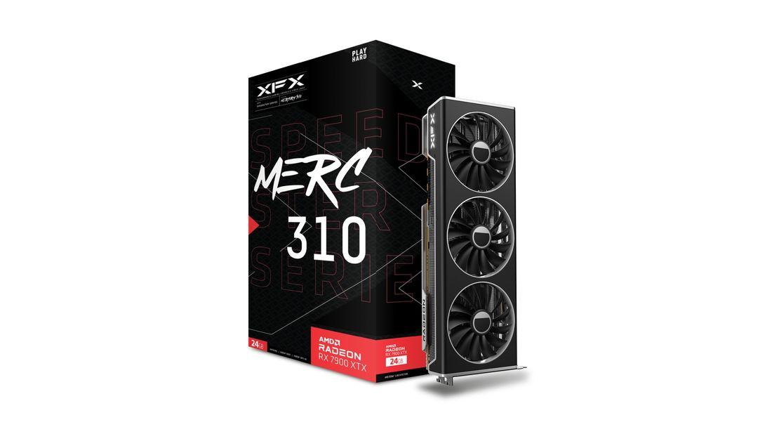 Grafikkort Xfx Speedster Merc310 Black Edition Radeon Rx 7900 Xtx 24 Gb Gddr6