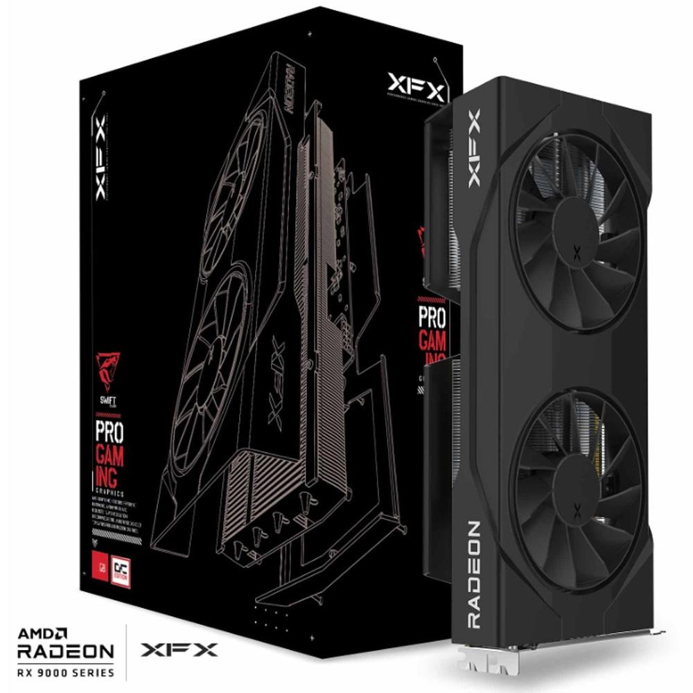 Grafikkort Xfx Swift Radeon Rx 9060 Xt Oc Gaming Edition 16 Gb