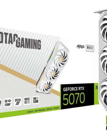 Grafikkort Zotac Gaming Geforce Rtx 5070 Amp 12gb White Edition