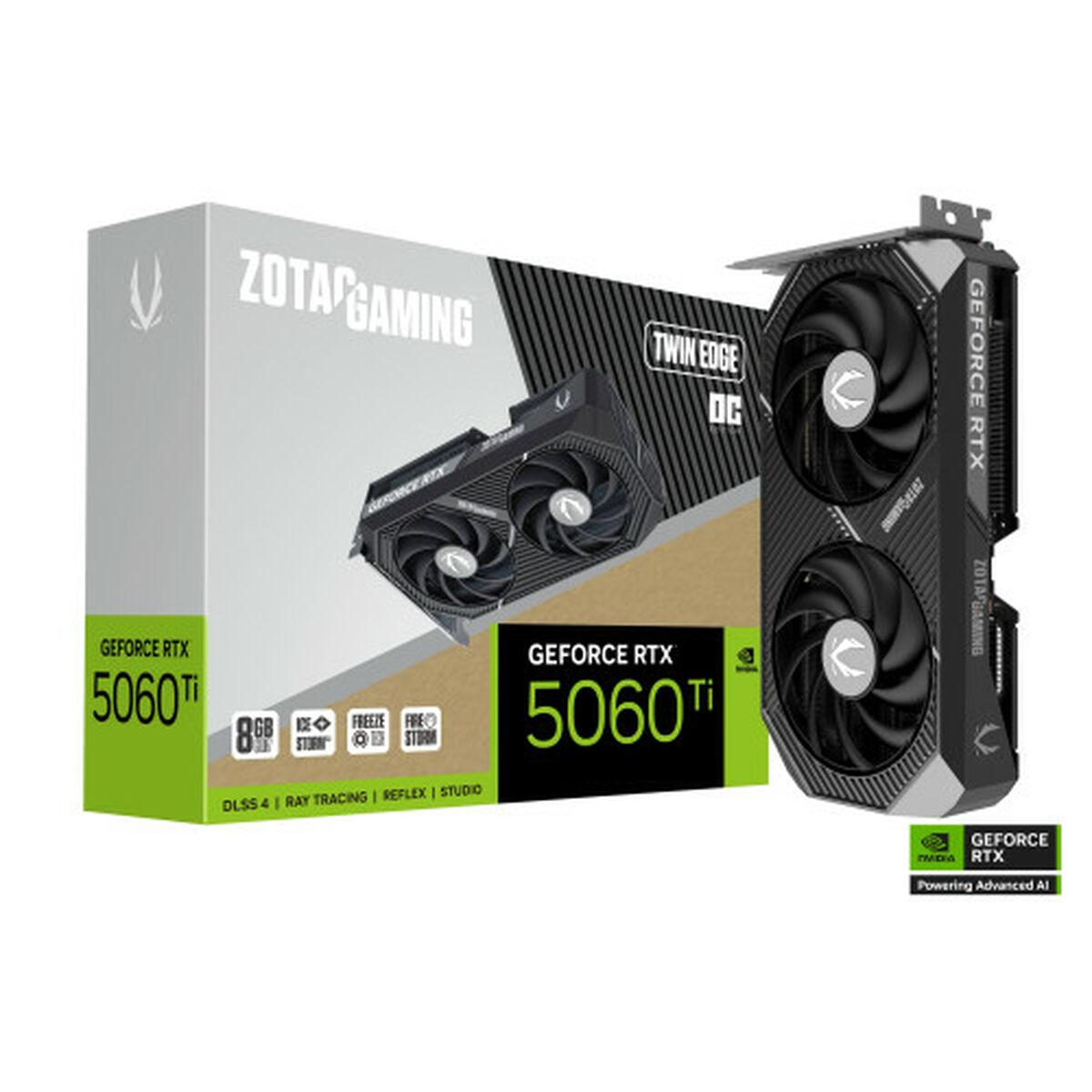 Grafikkort Zotac Geforce Rtx 5060 Ti Gb Gddr7 Zt-b50610h-10m