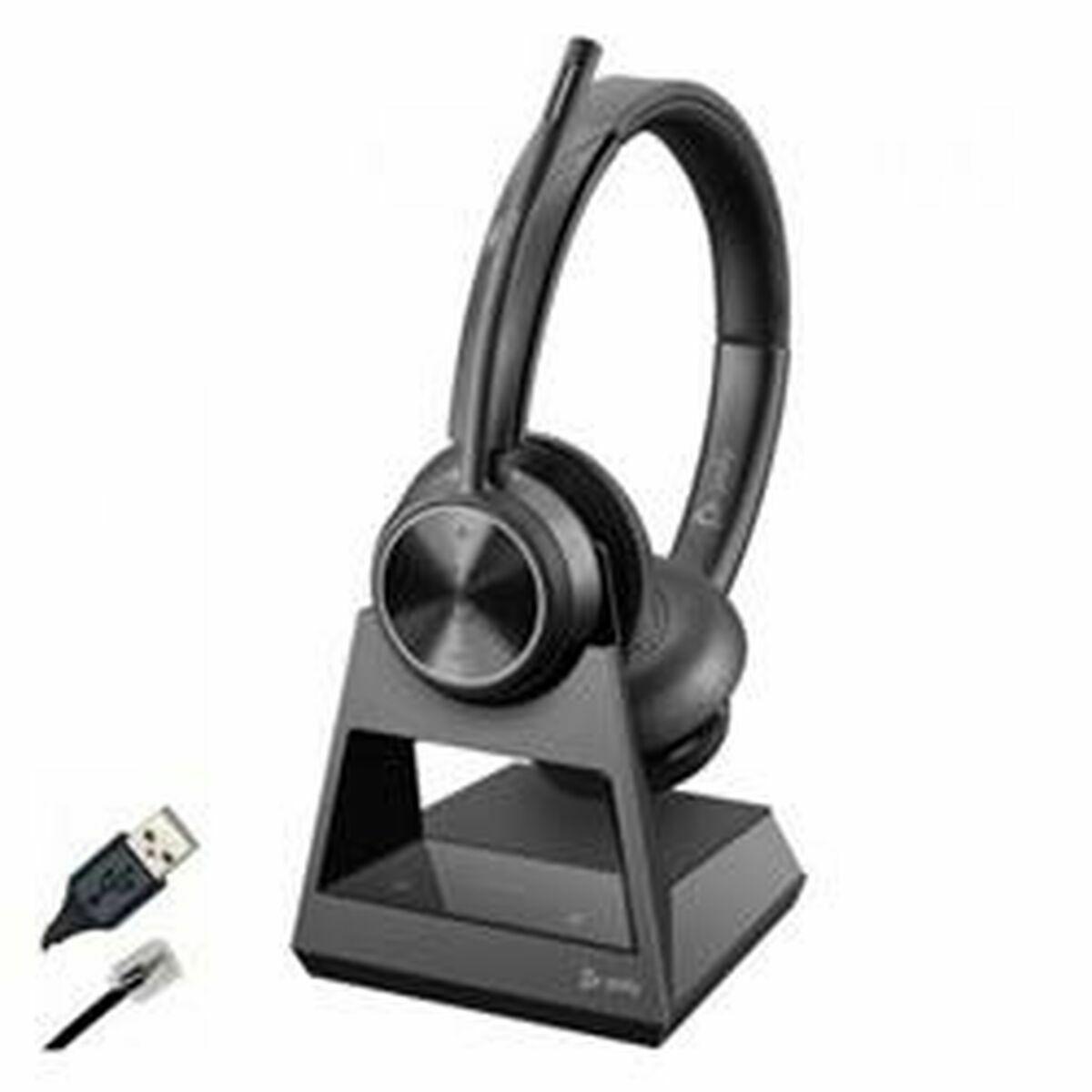 Headset Til Pc Poly Trådløst On-ear Med Ladestand