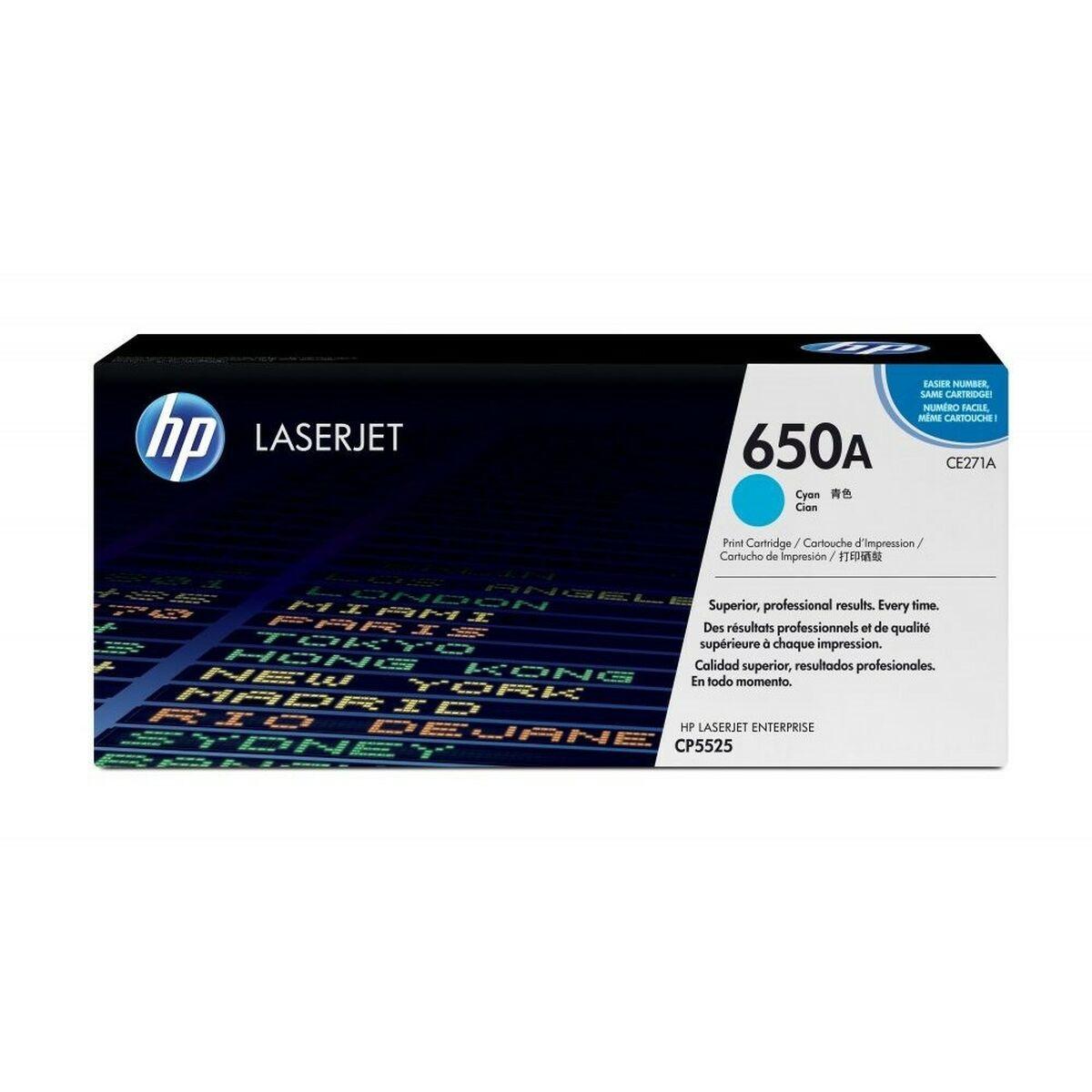 Hp 650a Toner Cyan Laserjet