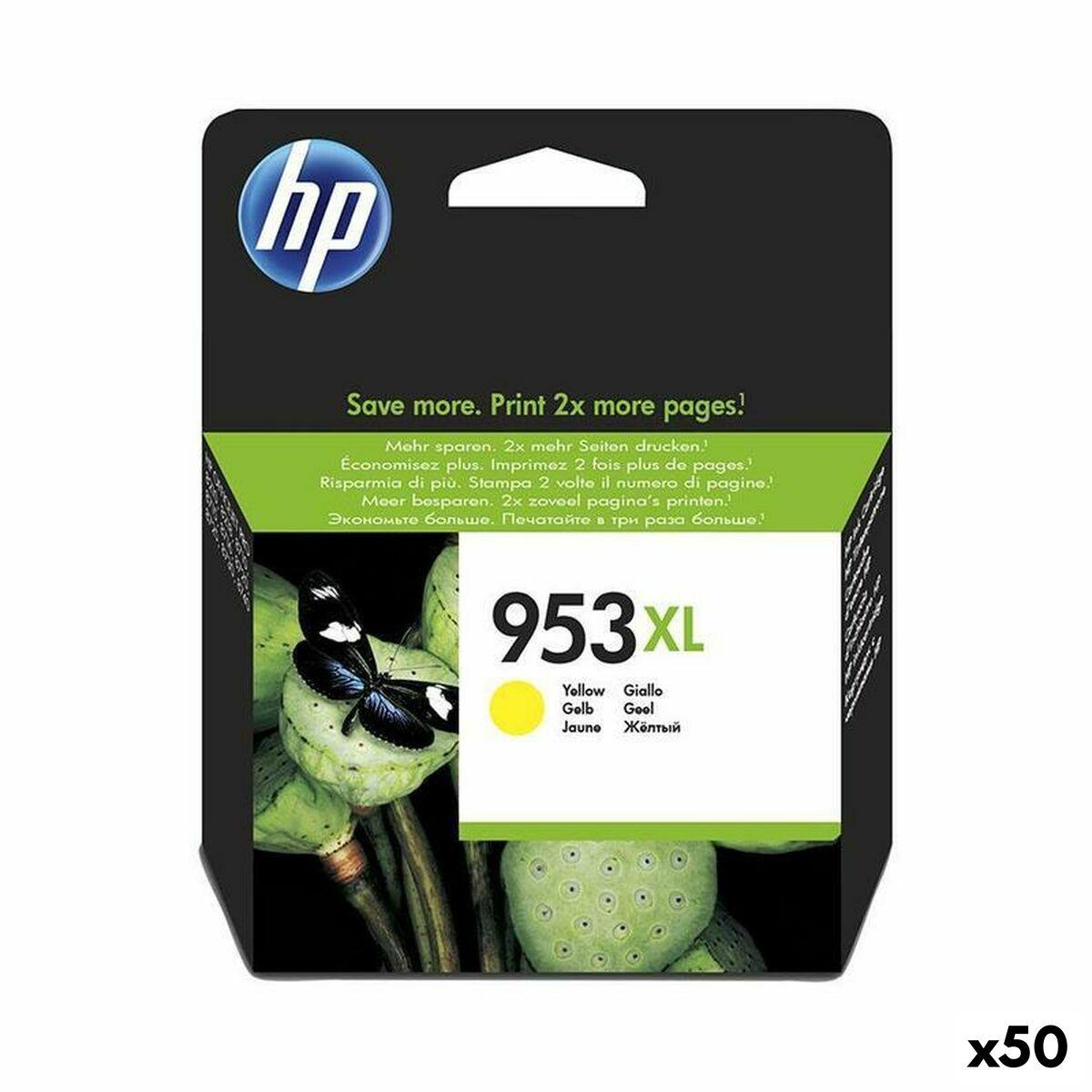 Hp 953 Blækpatron Gul Original 50 Stk