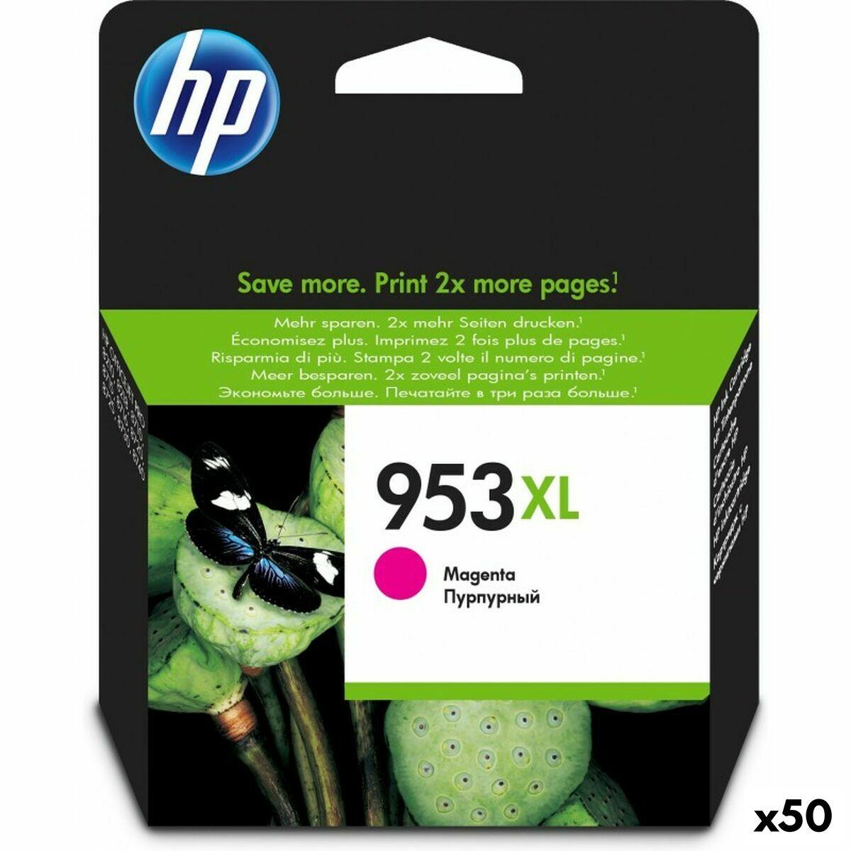 Hp 953 Magenta Original Blækpatron 50 Stk
