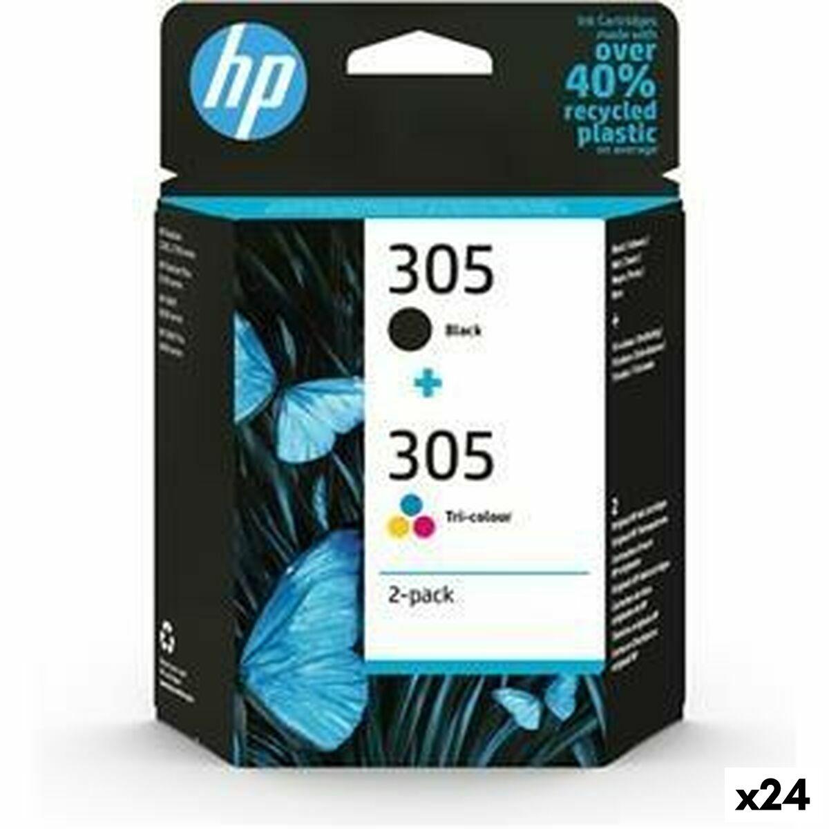 Hp 305 Original Blækpatron Gul 24 Enheder