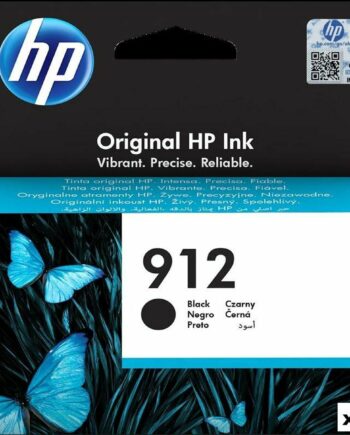 Hp 912 Original Blækpatron Sort  Pakke Med 60