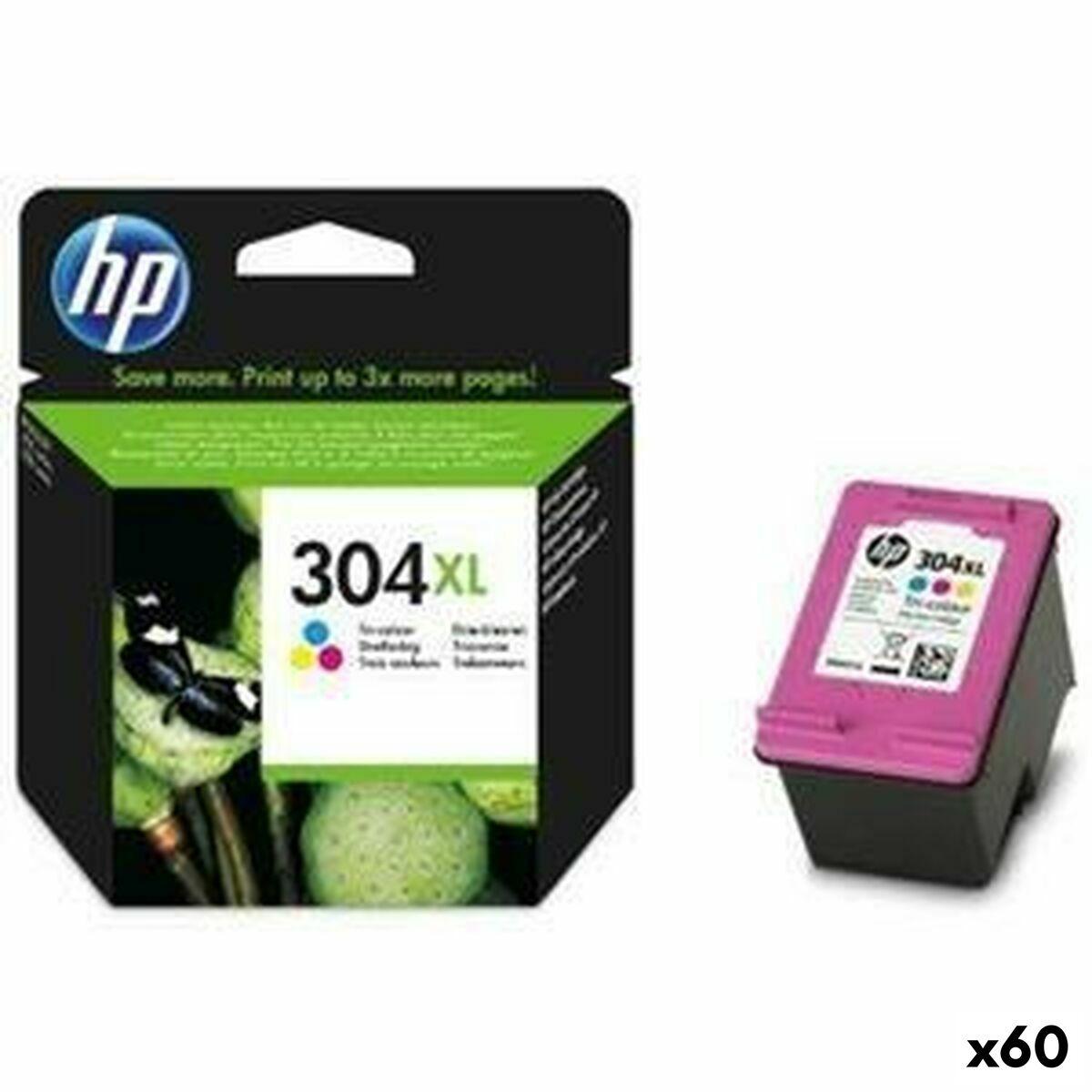 Hp 304 Original Blækpatron Tricolour 60 Enheder
