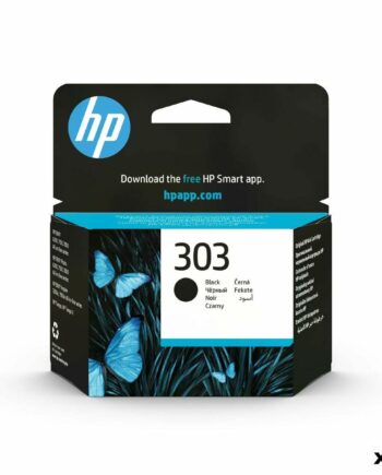 Hp 303 Sort Original Blækpatron Til Envy Photo Envy Inspire  60 Enheder
