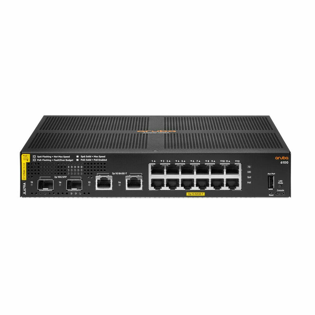 Hpe Aruba 6100 Switch Jl679a 1u Sort