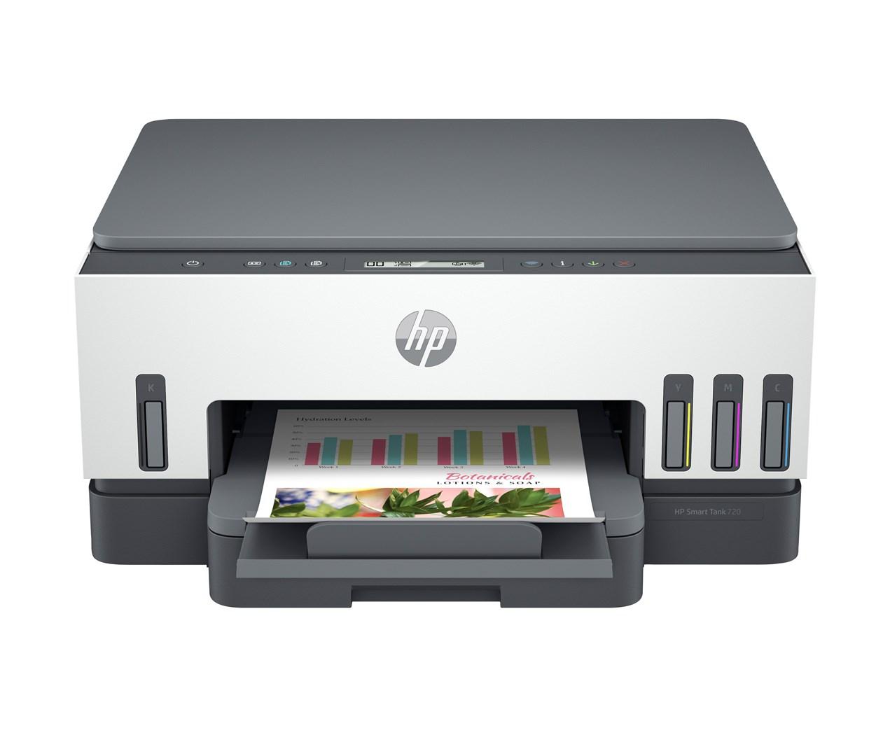 Inkjet Printer Hp Smart Tank 720 All-in-one A4 4800 1200 Dpi 15 Min Wifi