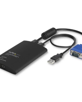 Kvm-switch Startech Notecons02 Usb Til Vga  Sort