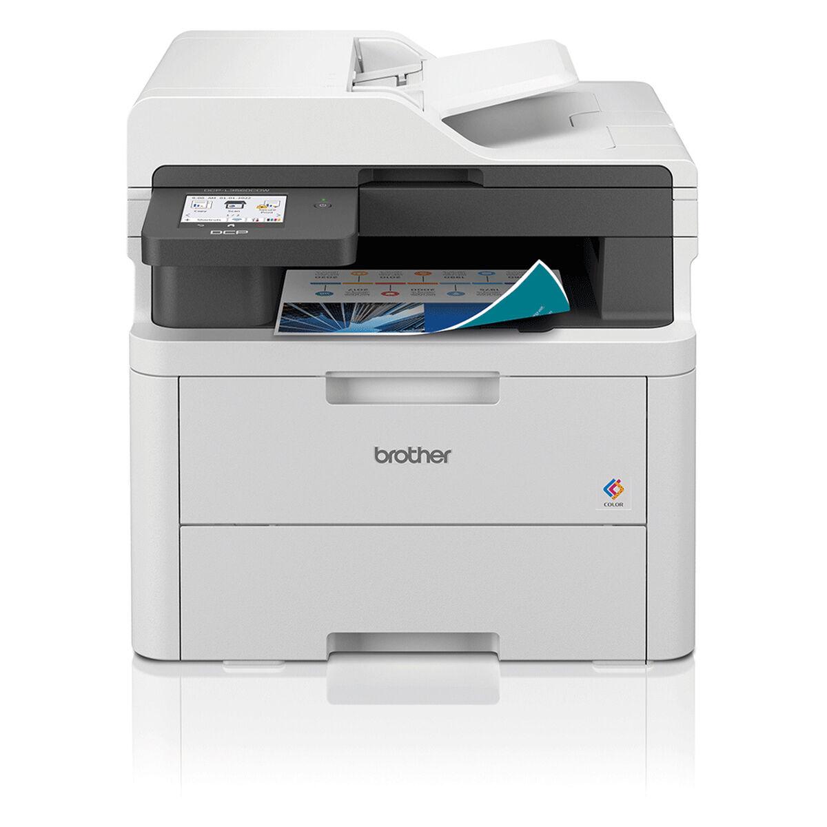 Laserprinter Brother Dcp-l3560cdw Farve Wifi Duplex