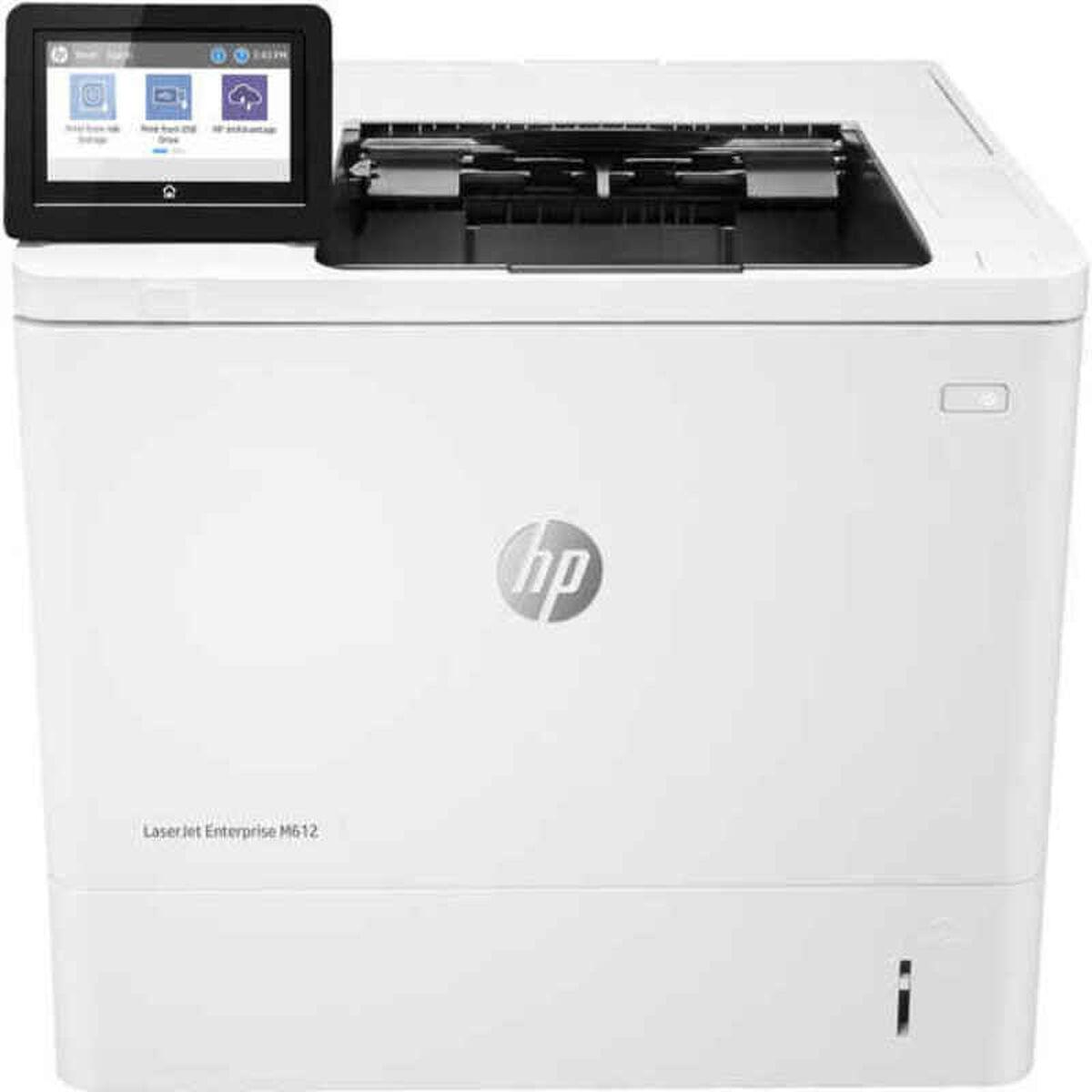 Laserprinter Hp Laserjet Enterprise M612dn Hvid