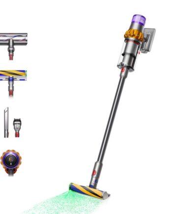 Ledningsfri Støvsuger Dyson V15 Detect Absolute Gul Nikkel  2023