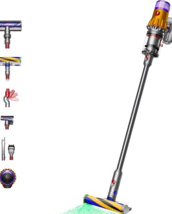 Ledningsfri Støvsuger Dyson V12 Detect Slim Absolute Guld Jern 150     35    2023