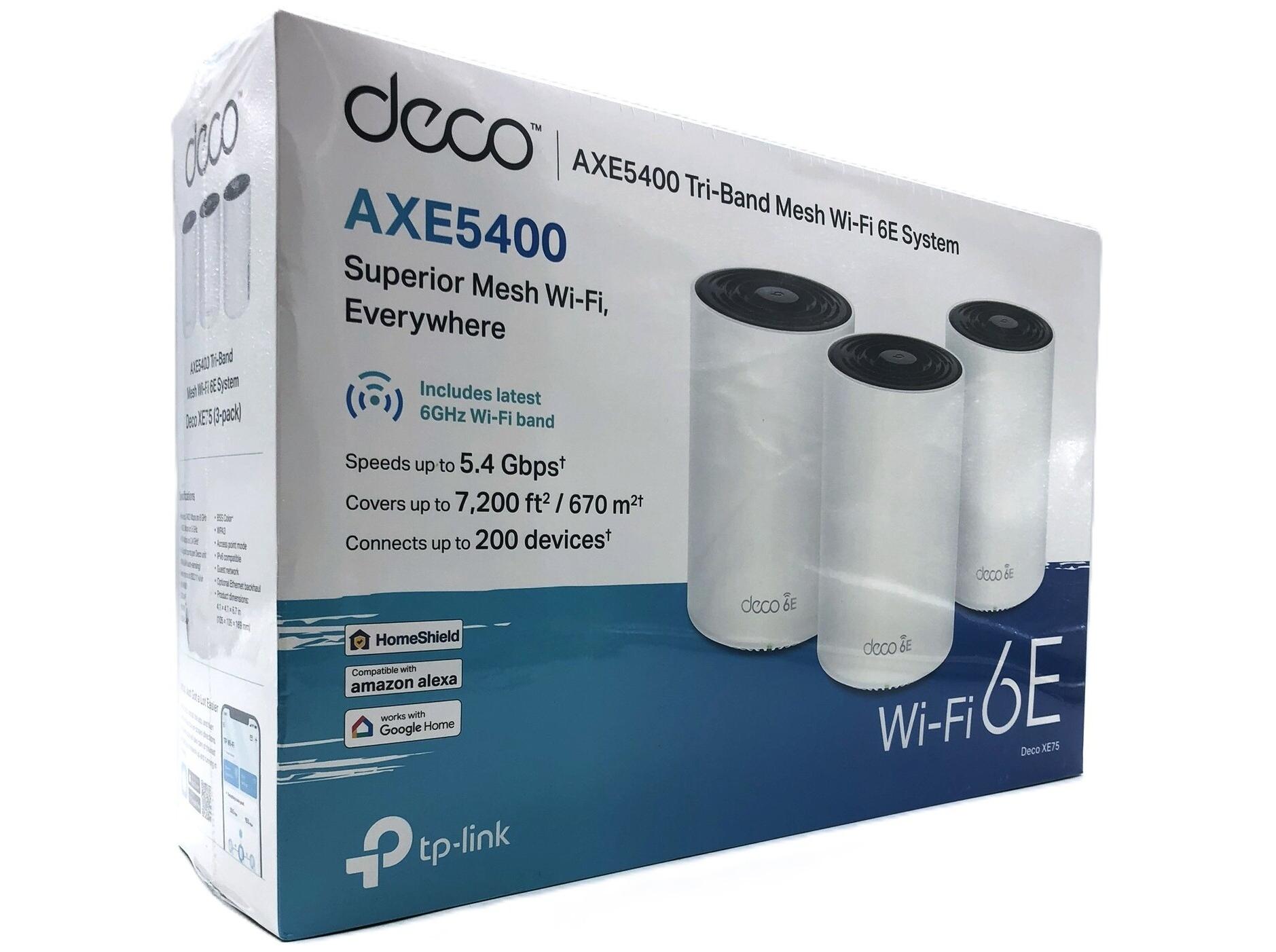Mesh Wi Fi 6e System Tp-link Deco Xe75 -pack