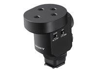 Mikrofon Til Kamera Sony Ecm-m1  Shotgun Med Stråleforming  Stereo Super-cardioid Omni  Sort