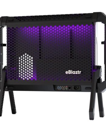 Mini-itx Gaming Kabinet  Eblaztr Transportabelt  Sort  Uden Strømforsyning