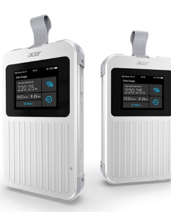 Mobilt Hotspot 5g Wi Fi 6e  Acer Connect M6e  Hvid