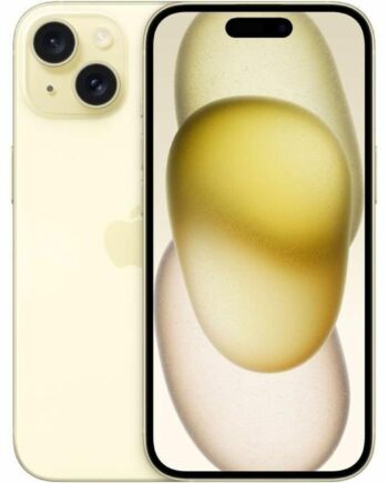 Mobiltelefon Apple Iphone 15     Quot  256 Gb Gul