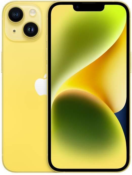 Mobiltelefon Apple Iphone 14 Quot 128 Gb Gul Renoveret