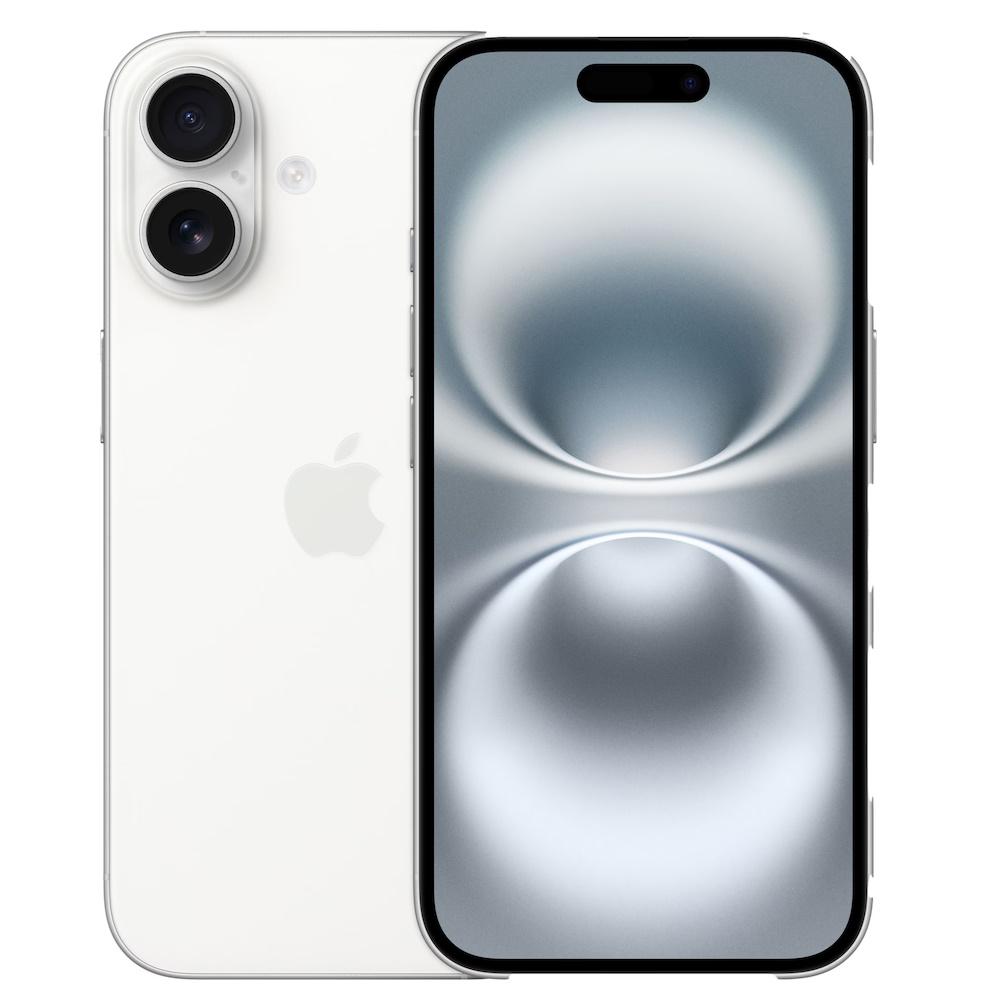 Mobiltelefon Apple Iphone 16 Quot 128 Gb Hvid