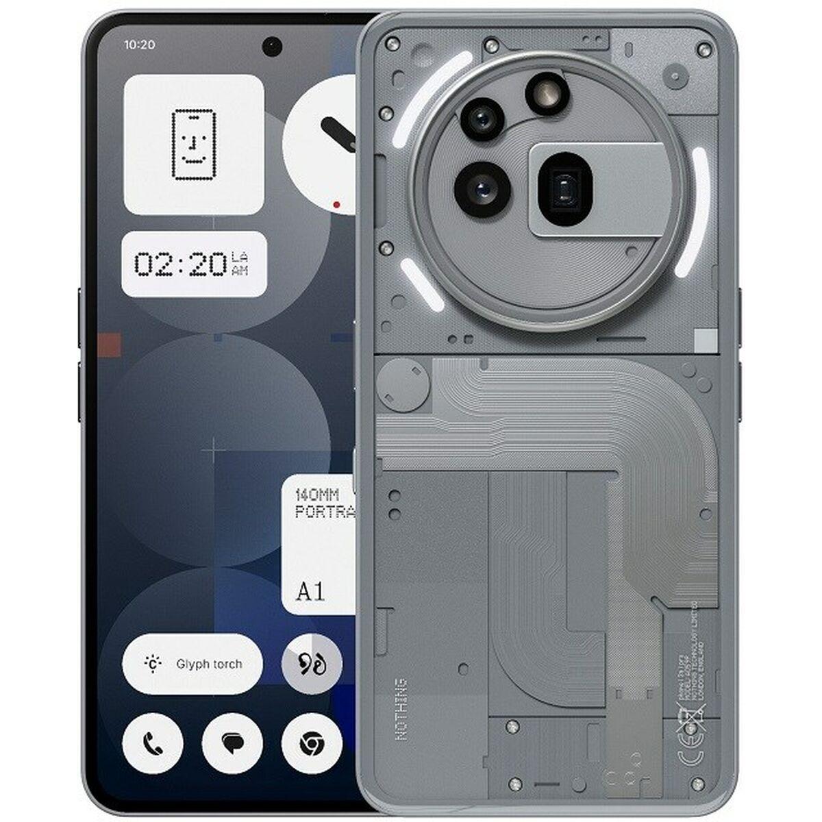Mobiltelefon Nothing Phone 3a Pro 77 Quot 12 Gb 256 Gb Grå