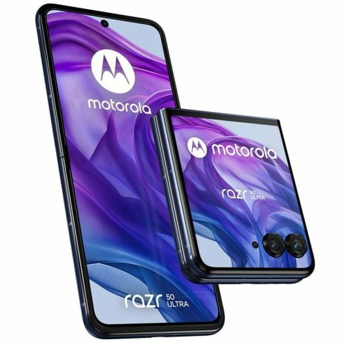 Motorola Razr 50 Ultra 5g Quot Bull 12 Gb Ram Bull 512 Gb Bull Marineblå