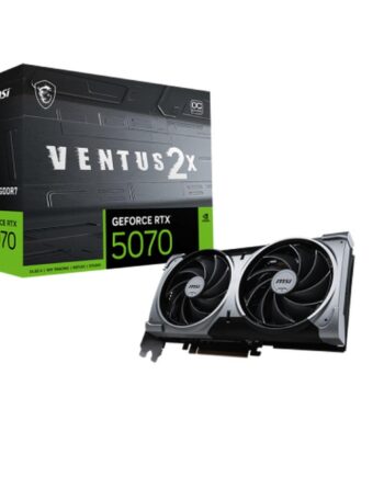 Msi Geforce Rtx 5070 Ventus 2x Oc 12 Gb Grafikkort
