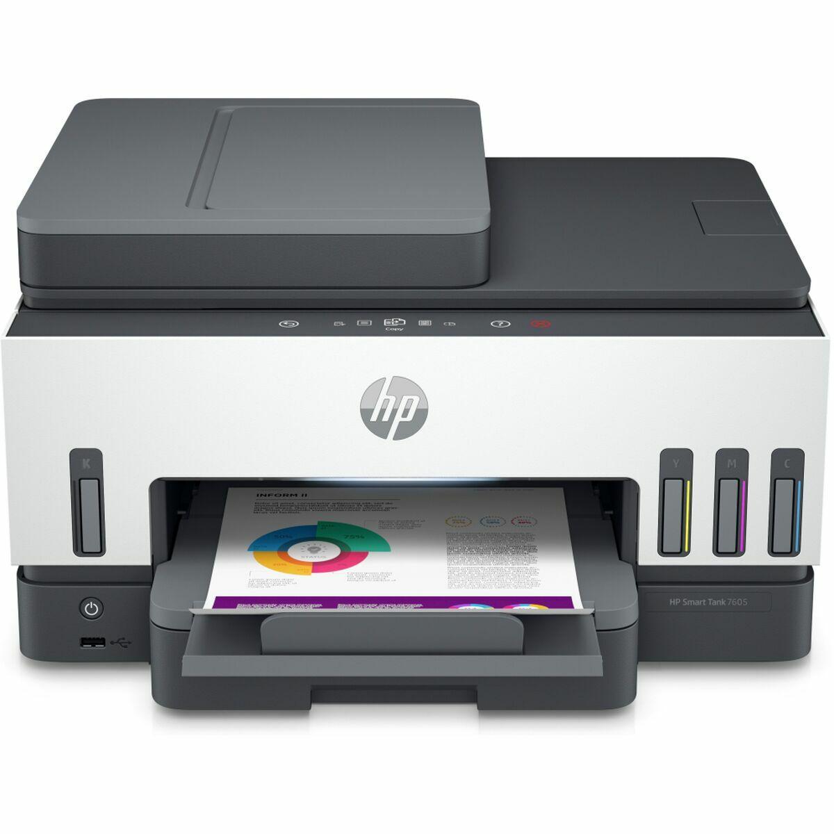 Multifunktionsprinter Hp Smart Tank 7605 28c02a