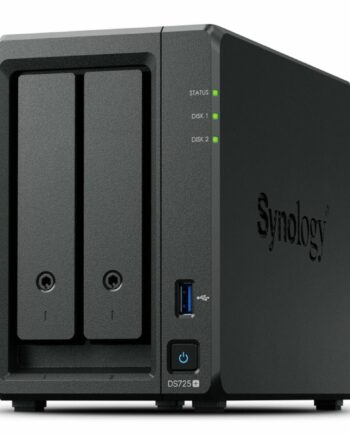 Nas Server Synology Ds725  Sort  Amd Ryzen R1600