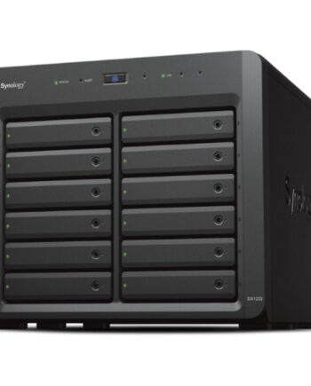 Nas Server Synology Dx1222 Sort Udvidelsesenhed