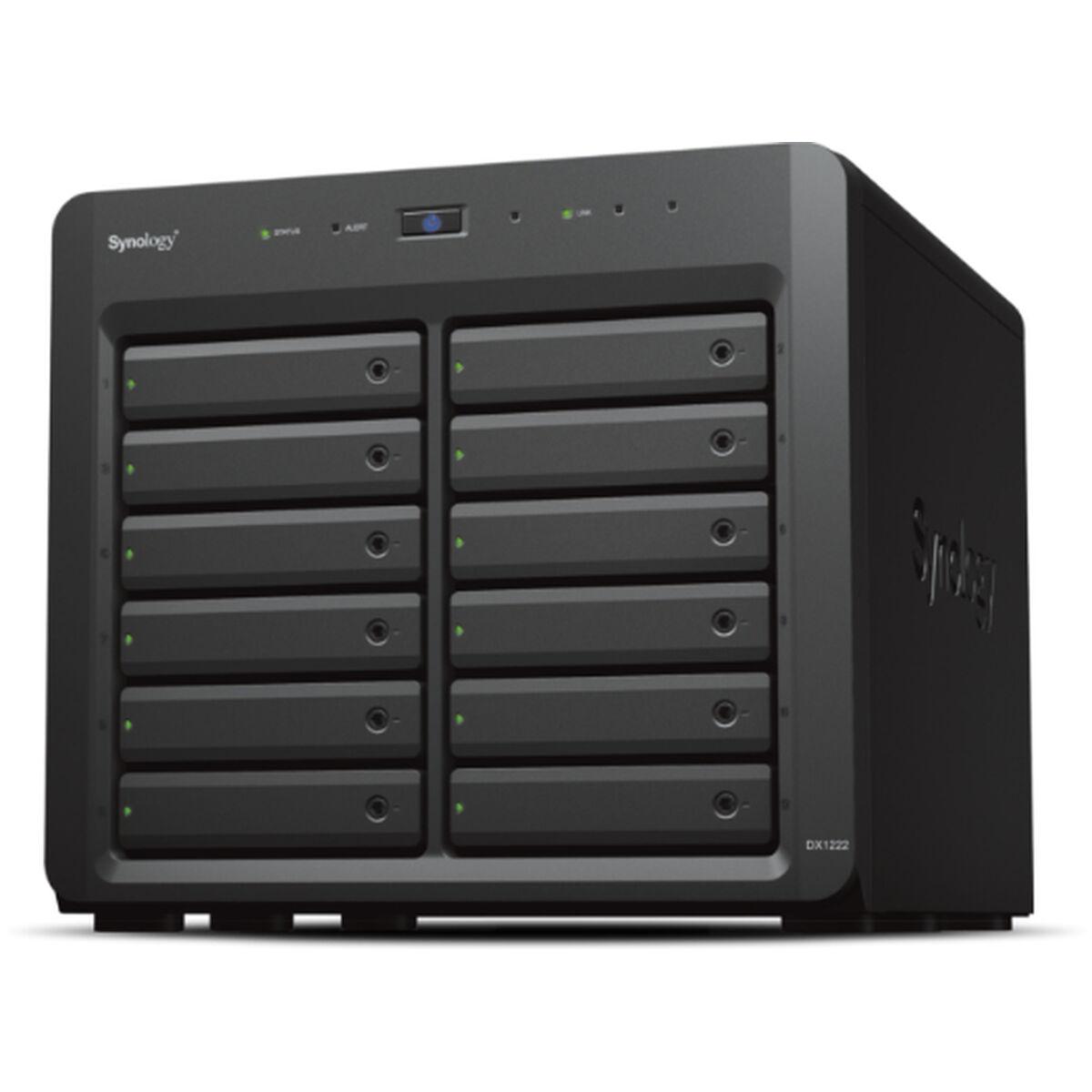 Nas Server Synology Dx1222 Sort Udvidelsesenhed