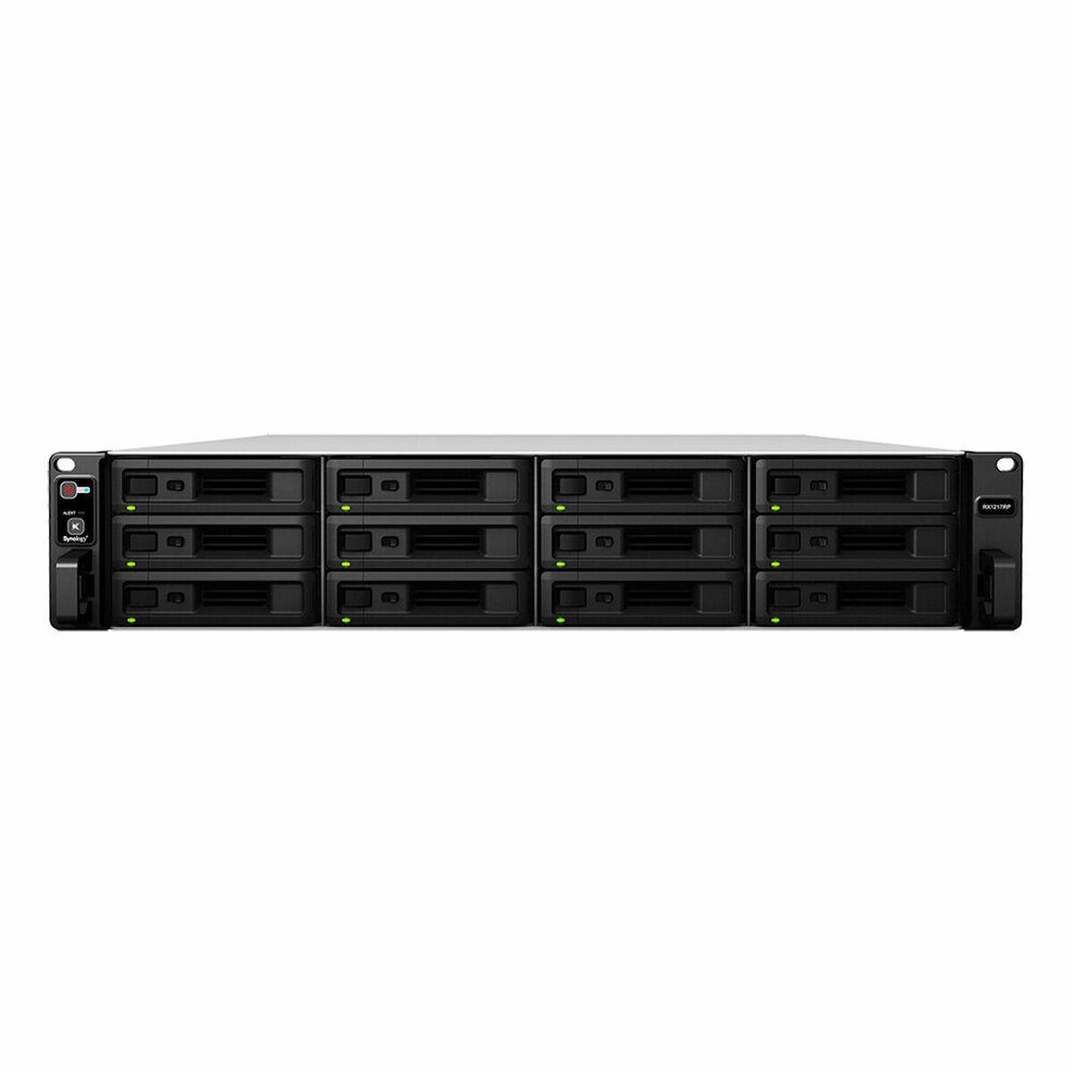 Nas Server Synology Rx1217rp 12-bays Udvidelsesrack Sort Grå