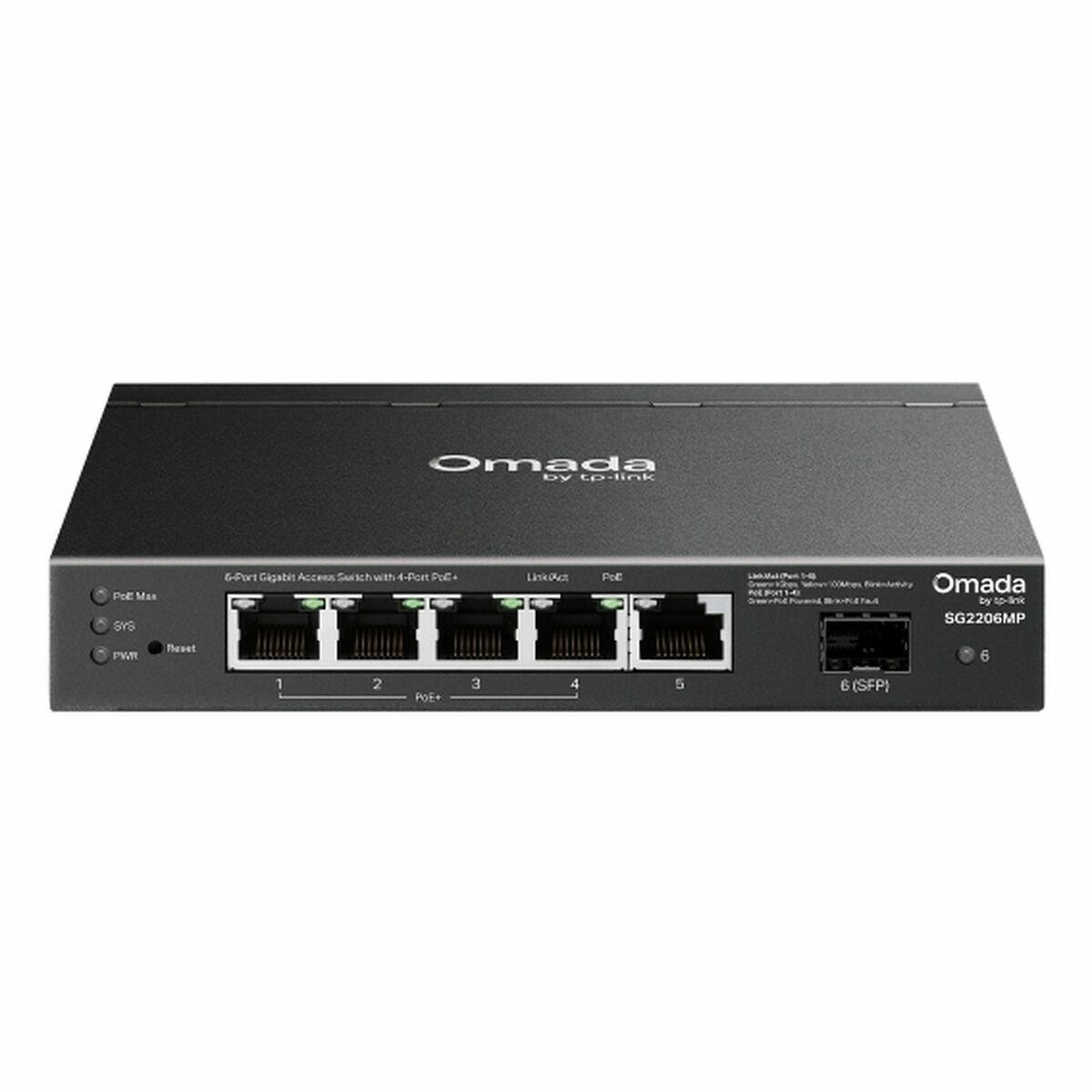 Netværk Switch Tp-link Sg2206mp -ports Gigabit Poe