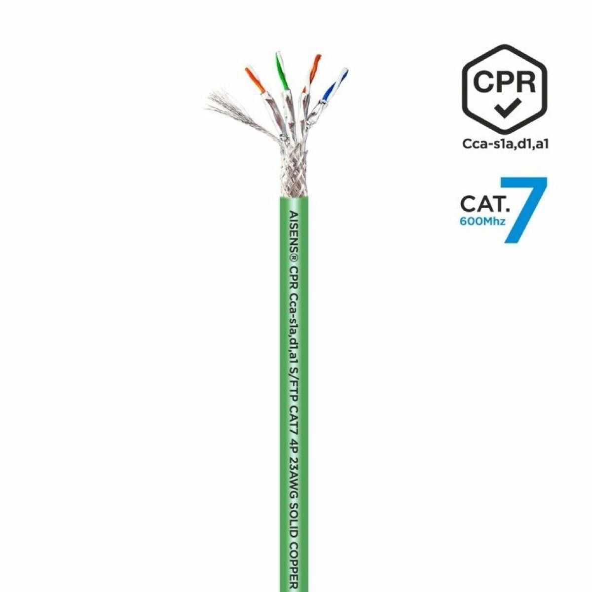 Netværkskabel Cat Aisens Ftp Awg23 Grøn Spole 500