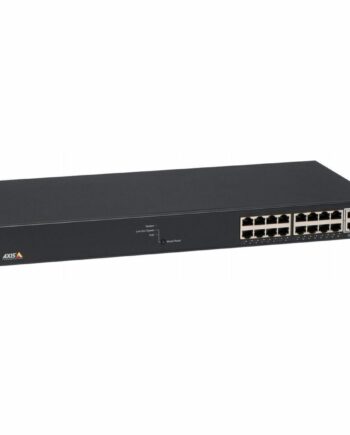 Netværksswitch Axis 5801-693 Sort Metal  Eu-stik