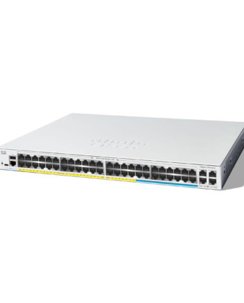 Netværksswitch Cisco Catalyst C1300-48mgp-4x Grå Hvid