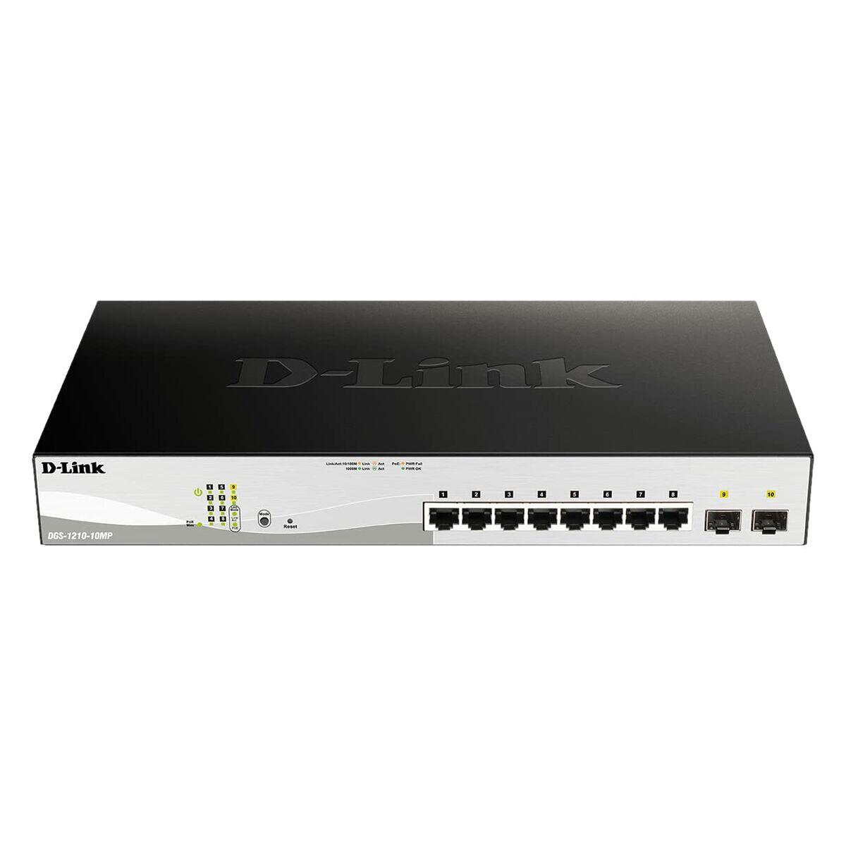 Netværksswitch -link Dgs-1210-10mp 130