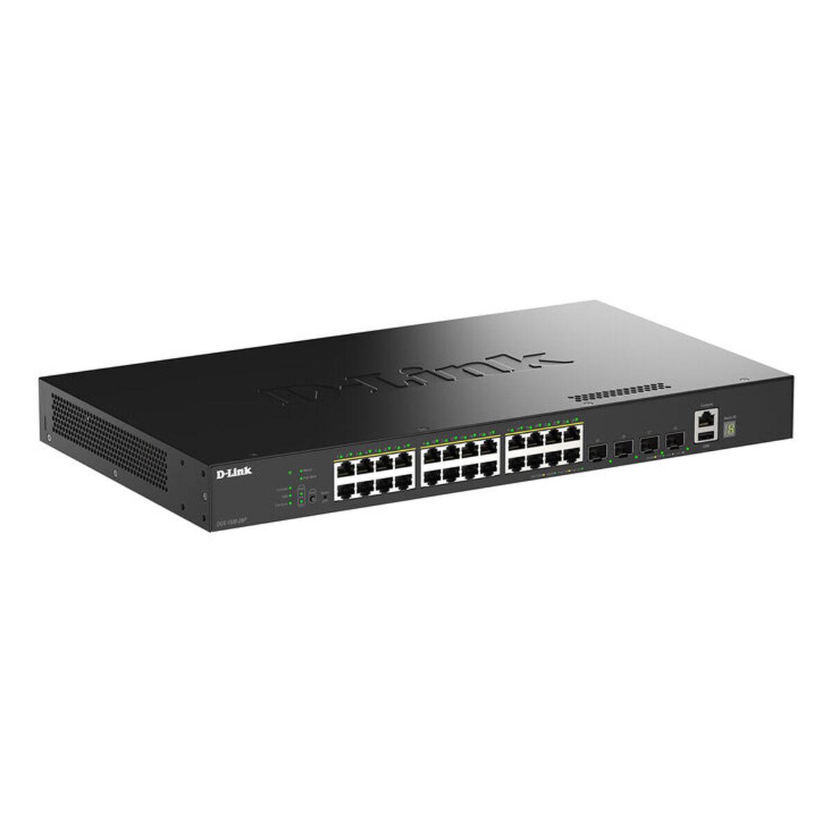 Netværksswitch -link Dgs-1530-28p 24x Rj45 Stabelbar