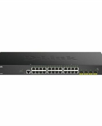 Netværksswitch  -link Dgs-1250-28x   24x Gigabit  4x 10g Sfp  Administrerbar
