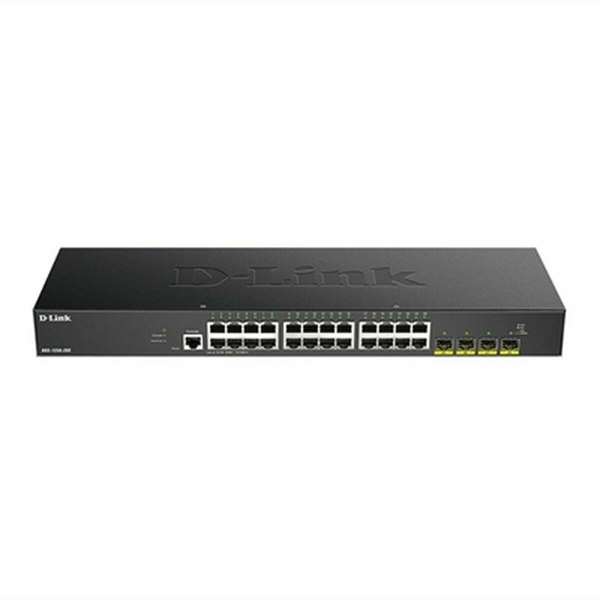 Netværksswitch -link Dgs-1250-28x 24x Gigabit 4x 10g Sfp Administrerbar