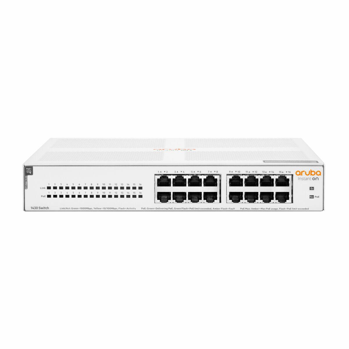 Netværksswitch Hpe Instant On 1430 R8r48a 16 Porte Gbps Hvid