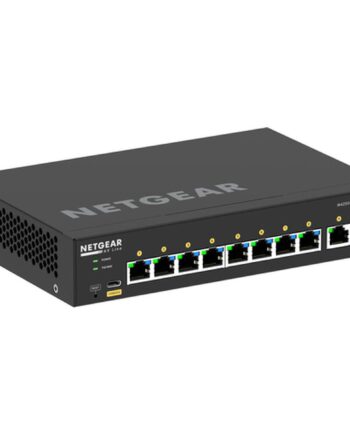 Netværksswitch Netgear Gsm4210pd-100eus Sort